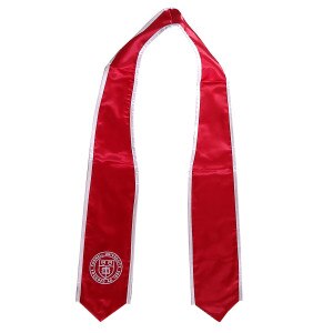 Cornell Stole of Gratitude - Red with Seal