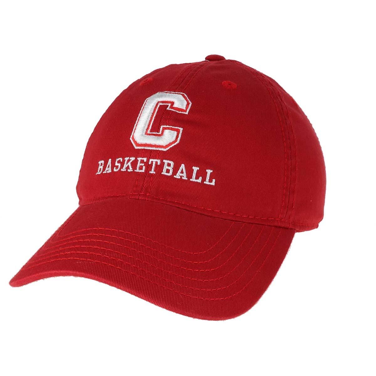 Block C Basketball Cap With Back Co