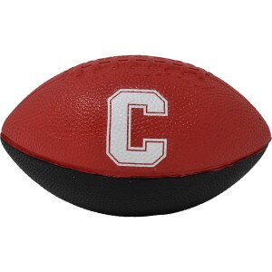 Black and Red Cornell Mini Foam Football