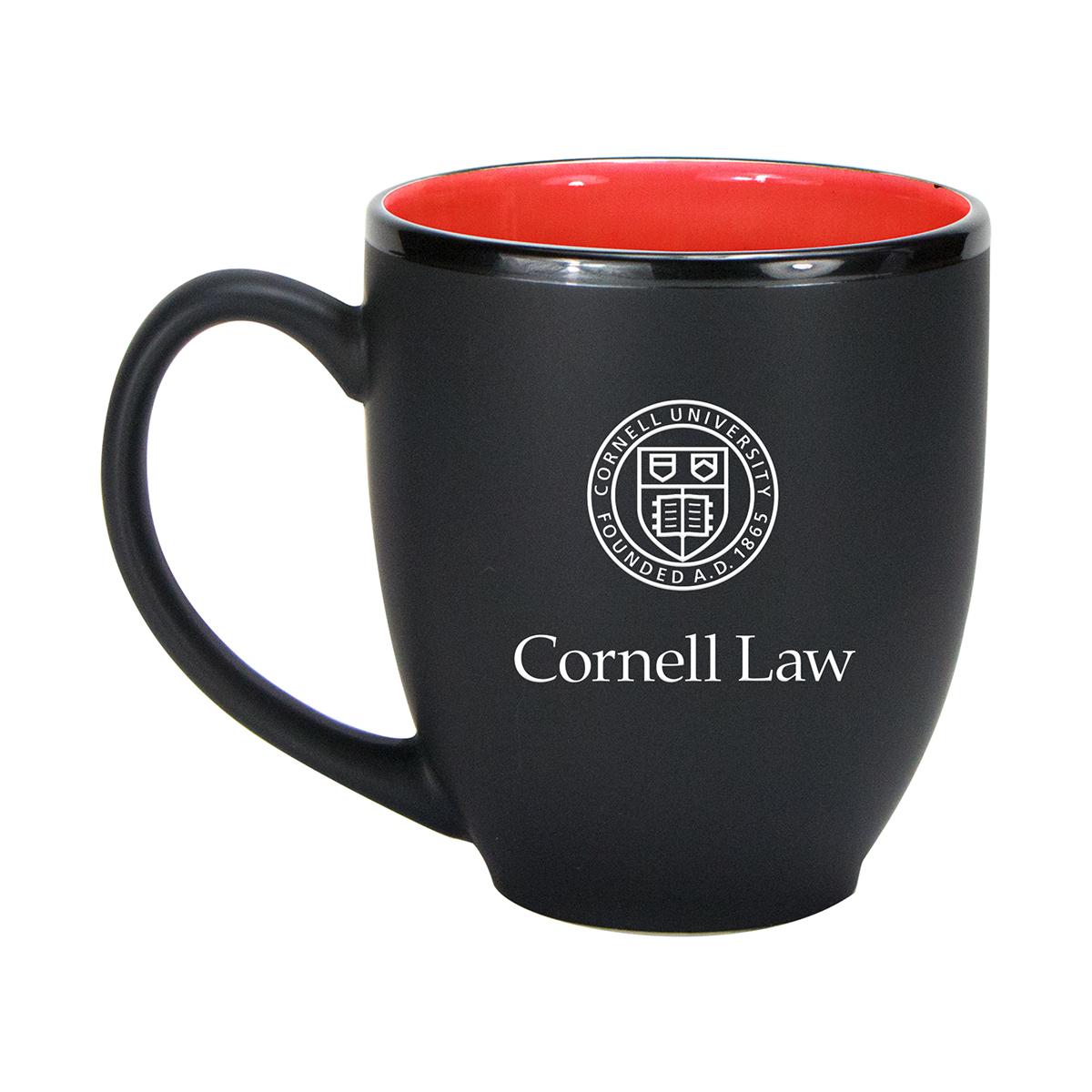 Cornell Law 16oz Black Matte Bistro
