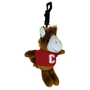 Cornell Block C Mini Plush Key Chain Horse