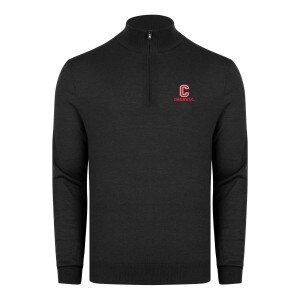 Heritage Collection C over Cornell Merino 1/4 Zip Lux Sweater