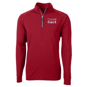 Cornell CALS Cutter & Buck Adapt Eco Knit Quarter Zip
