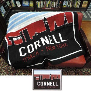 Uscape Knit Blanket With Cornell Landscape