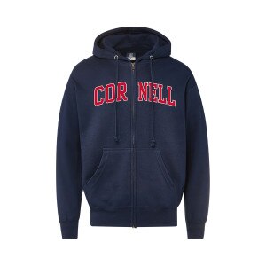Hooded Sweatshirt Arched Cornell Full Zip